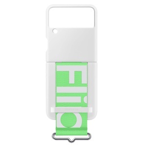 Samsung, SAMSUNG Silicone Cover - Schutzhülle mit Riemen (Passend für Modell: Samsung Galaxy Z Flip3 5G), 