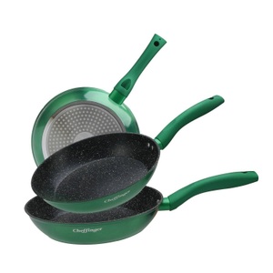 Cheffinger, Set mit Bratpfannen ? 3-teilig ? antihaftbeschichtet ? Set mit Bratpfannen ? 3-teilig ? antihaftbeschichtet ?, Cheffinger - Set mit Bratpfannen ? 3-teilig antihaftbeschichtet ?, One Size
