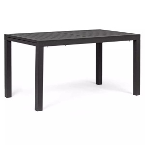mutoni Garten Deluxe, Gartentisch Hilde ausziehbar 140-210x77 LD34 anthrazit, Gartentisch Hilde ausziehbar 140-210x77 LD34 anthrazit