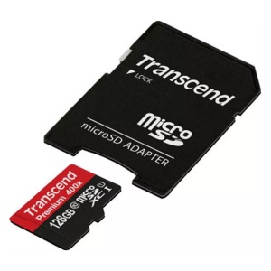 Transcend, Transcend Premium 400x microSDXC-Karte 128 GB Class 10, UHS-I inkl. SD-Adapter, Transcend Premium microSDXC-Karte Industrial 128 GB Class 10, UHS-I inkl. SD-Adapter