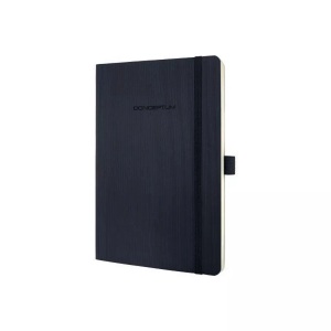 Sigel, Sigel Notizbuch CONCEPTUM® CO309 Dot-Lineatur (punktkariert) Schwarz Anzahl der Blätter: 97 DIN A5, Conceptum Notizbuch SC, A5, black, Dot-Lineatur, 194 Seiten, CO309