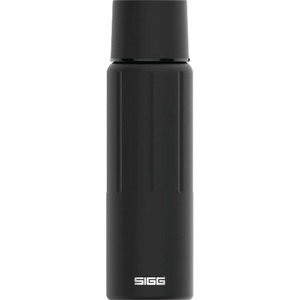 SIGG, SIGG Thermo-Trinkflasche GEMSTONE OBSIDIAN - IBT 0,75l aus Edelstahl in schwarz, SIGG Thermo Trinkflasche 0.75L