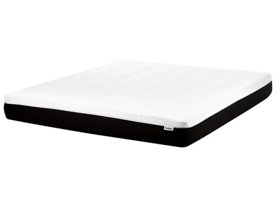 Beliani, Matratze aus Latex COZY Matratze aus Latex COZY, Beliani - Latex-Memoryschaum-Matratze aus PU-Schaum COZY, 180x200 cm, Weiss Bunt