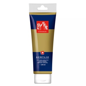 Caran d'ache, CARAN D'ACHE - Acrylfarben-Tube 250 ml - Gold, Caran d'Ache Acrylfarbe, gold, 2812.999, (250ml)