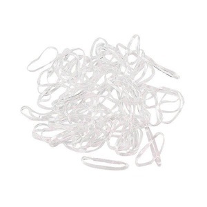 B2X, Haargummis Aus Silikon Damen Transparent ONE SIZE, B2X - Haargummis aus Silikon, One Size, Transparent