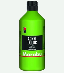Marabu, MARABU Marabu-Acrylcolor, Marabu Acrylfarbe Acryl Color 500 ml Hellgrün