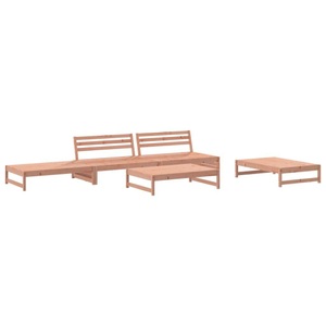 vidaXL, vidaXL 5-tlg. Garten-Lounge-Set Massivholz Douglasie, vidaXL 5-tlg. Garten-Lounge-Set Massivholz Douglasie