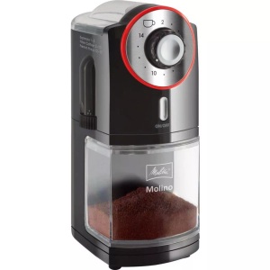 Melitta, Melitta Molino® - Kaffeemühle (Schwarz), Melitta Molino Kaffeemühle