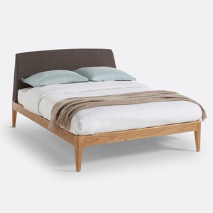 LA REDOUTE INTERIEURS, Bett Agura mit Lattenrost Bett Agura mit Lattenrost, La Redoute Intérieurs - Bett Agura mit Lattenrost, 140X190CM, Grau