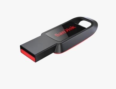 SanDisk, Sandisk Cruzer Spark™ - USB Stick (32 GB, Schwarz/Rot), Sandisk USB Flash Cruzer Spark, 32GB, USB 2.0, SDCZ61-032G