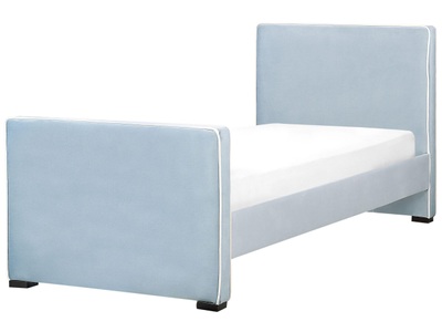 Bett mit Lattenrost aus Samtstoff Modern TEENIE Bett mit Lattenrost aus Samtstoff Modern TEENIE
