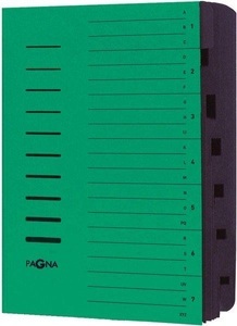 Pagna, Pagna Gummibandmappe A4 Gr?n, Typ, PAGNA Ordnungsmappe A4 24081/03 grün