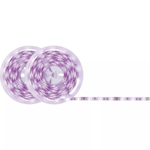 Paulmann, Paulmann SimpLED 78980 LED-Streifen-Komplettset EEK: LED (A++ - E) mit Stecker 12 V 1000 cm RGB, Paulmann LED-Streifen »SimpLED RGB, 10«, 300 St.-flammig