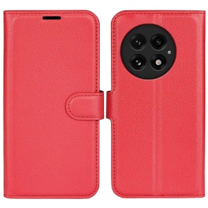 Cover-Discount, Cover-Discount - OnePlus 13 Leder Etui Hülle, Rot