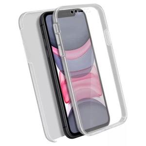 Avizar, Apple iPhone 11 - Polycarbonat Schutzhülle, Avizar - Full Clear Cover Apple iPhone 11, Transparent