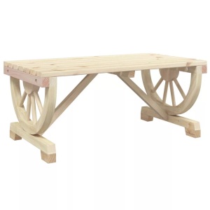 vidaXL, vidaXL Garten-Couchtisch 90x50x40 cm Massivholz Tanne