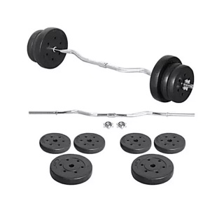 Swiss Gym, Supergrip 2in1 SZ Curlstange 25 kg SZ Curl Hantelset von Swiss Gym, 