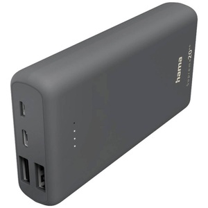 HAMA, HAMA Supreme 20HD - Powerbank (Grau), HAMA Supreme 20HD - Powerbank (Grau)
