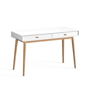 LA REDOUTE INTERIEURS, Schreibtisch JIMI mit 2 Schubladen, La Redoute Intérieurs - Schreibtisch JIMI mit 2 Schubladen, One Size, Weiss