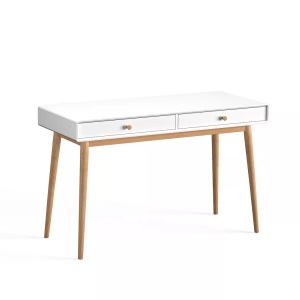 LA REDOUTE INTERIEURS, Schreibtisch JIMI mit 2 Schubladen, La Redoute Intérieurs - Schreibtisch JIMI mit 2 Schubladen, One Size, Weiss