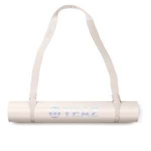 Yeaz, Move Up Set Aus Yogaband & Yogamatte - Pearl Dust Unisex Weiss ONE SIZE, YEAZ - MOVE UP Set aus Yogaband & Yogamatte pearl dust, One Size, Weiss
