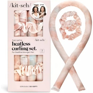 Kitsch, Kitsch - Lockenwickler Heatless Curling Set, One Size, Pink, Kitsch - Lockenwickler Heatless Curling Set, One Size, Pink