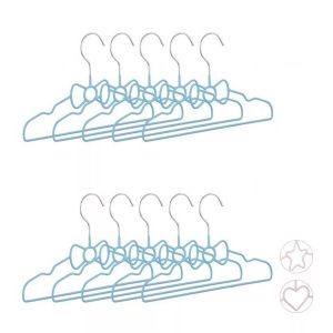 B2X, B2X - Kleiderbügel für Kinder 10er-Set, 18 x 39 cm, B2X - Kleiderbügel für Kinder 10er-Set, 18 x 39 cm