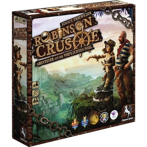 Pegasus, Robinson Crusoe - Abenteuer auf der Verfluchten Insel, Brettspiel, Robinson Crusoes Vermächtnis - Abenteuer auf der verfluchten Insel (Pegasus - 51945G)