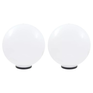 vidaXL, vidaXL LED-Gartenleuchten 2 Stk. Kugelförmig 50 cm PMMA, vidaXL LED-Gartenleuchten 2 Stk. Kugelförmig 50 cm PMMA