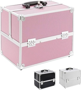 Arebos, Kosmetikkoffer | Schminkkoffer | Beauty Organizer | Nagellack-koffer Unisex ONE SIZE, Arebos - Kosmetikkoffer | Schminkkoffer Beauty organizer Nagellack-Koffer, One Size