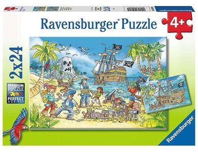 Ravensburger Verlag, Die Abenteuerinsel, Ravensburger Puzzle »AT Piraten«, (24 tlg.)