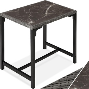 TecTake, Rattan Bartisch Kutina 96x65x100cm Rattan Bartisch Kutina 96x65x100cm, Tectake - Rattan Bartisch Kutina 96x65x100cm, 4P, Grau