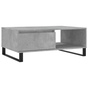 vidaXL, vidaXL Couchtisch Betongrau 90x60x35 cm Holzwerkstoff
