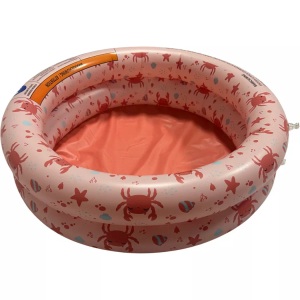 SWIM ESSENTIALS, Baby Pool 60cm Red Crab Multicolor, Swim Essentials - Baby Pool Red Crab, One Size, Multicolor