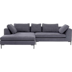 Kare Design, Ecksofa Gianni Grau Links, Ecksofa Gianni Grau Links