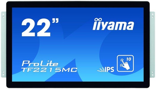 Iiyama, TF2215MC-B2 55.9CM 22IN IPS 1920X1080 350CD 10TP PCAP-TOUCH IN NMS IN MNTR, TF2215MC-B2, LED-Monitor