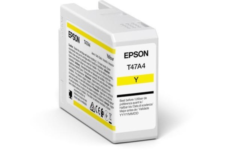 Epson, Epson Tintenpatrone T47A400 yellow, Epson Tintenpatrone, gelb, SureColor SC-P900, T47A400, (50ml)
