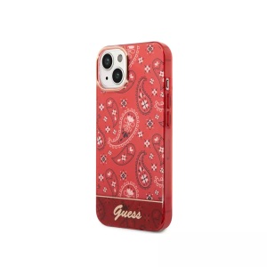 Apple, Apple - Hülle iPhone 14 TPU Bandana, Rot, Apple - Hülle iPhone 14 TPU Bandana, Rot