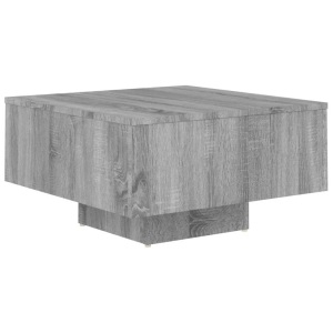 vidaXL, vidaXL Couchtisch Grau Sonoma 60x60x31,5 cm Holzwerkstoff, vidaXL Couchtisch Grau Sonoma 60x60x31,5 cm Holzwerkstoff