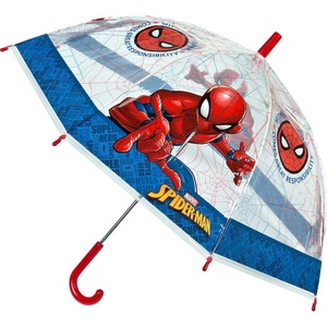 Disney, Spiderman Regenschirm 48cm, Disney Spider Man Jungen Regenschirm