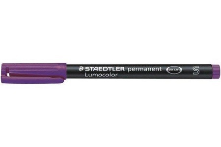 Staedtler, Staedtler Folienstift Lumocolor 313 S, Staedtler Lumocolor, permanent, Universalstift, S, 0,4mm, violett, 313-6