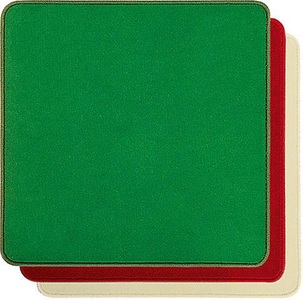 AGM, Jassteppich uni, AGMÜLLER Jassteppich 3A014301O 60x60cm rot