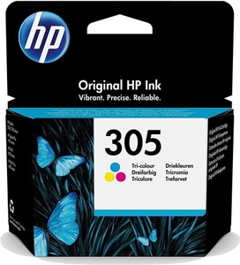 Hp, HP Tintenpatrone 305 color, HP Tinte Nr. 305 (3YM60AE) Cyan/Magenta/Yellow