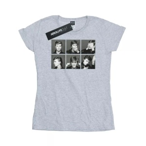 David Bowie, Photo Collage Tshirt Damen Grau XXL, David Bowie - TShirt, für Damen, Grau, Größe XXL