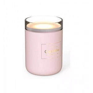 Linuo, Linuo Ultraschall-Luftbefeuchter Candle, Linuo Ultraschall-Luftbefeuchter Candle GO-204-P Pink