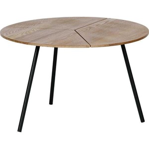 woood, Woood Rodi Couchtisch Holz / Metall Natur ø 60 cm, Couchtisch Rodi L Natur Ø60