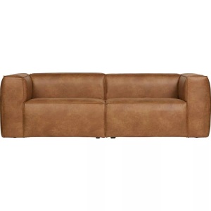 mutoni casual, Sofa Bean 3.5 Sitzer Cognac, Sofa Bean 3.5-Sitzer Leder recycled Cognac 246