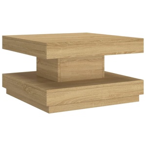 vidaXL, vidaXL Couchtisch Hellbraun 60x60x35 cm MDF