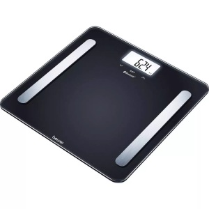 BEURER, Beurer Analysenwaage Bf600 Pure Black, BEURER Körper-Analyse-Waage