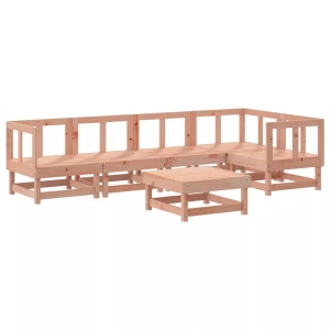 vidaXL, vidaXL 6-tlg. Garten-Lounge-Set Massivholz Douglasie, vidaXL 6-tlg. Garten-Lounge-Set Massivholz Douglasie